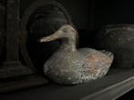 Houten sleetse eend sober landelijk imperfect, Antiek en Kunst, Ophalen of Verzenden