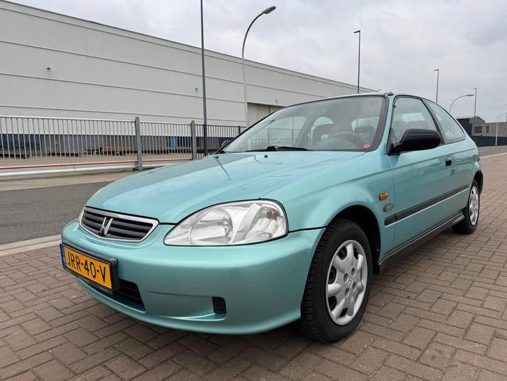 Honda Civic 1.4i /Facelift/St.bkr/Unieke kleur/Nieuwe APK, Auto's, Honda, Bedrijf, Te koop, Civic, Airbags, Alarm, Startonderbreker