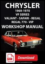 CHRYSLER | WORKSHOP SERVICE REPAIR MANUAL | PDF DOWNLOAD, Ophalen of Verzenden