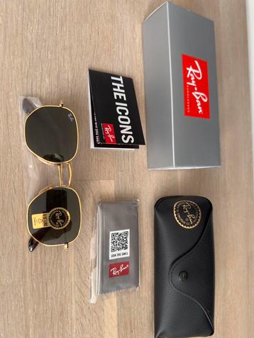 Rayban Hexagonal Goud Groen Nieuw!! beschikbaar voor biedingen