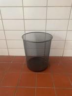 Zwarte IKEA prullenbak - ideaal voor bureau, Ophalen, Gebruikt, Minder dan 10 liter, Metaal