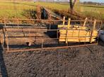 Landhek - Hekwerk voor weiland of erf, Ophalen, Met poort, Gebruikt, Tuinhek