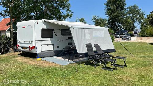 Eriba HYMER NOVA 495+ Truma mover+ vaste luifel, Caravans en Kamperen, Caravans, Bedrijf, 1250 - 1500 kg, Eriba