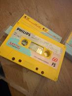 Philips moving sound casettebandjes 2x 60 FS, Ophalen of Verzenden, Zo goed als nieuw, Overige genres, 2 t/m 25 bandjes