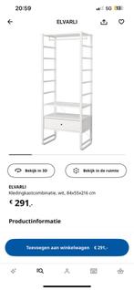 Kledingkastcombinatie IKEA, Huis en Inrichting, Kasten | Kledingkasten, Ophalen, Zo goed als nieuw, 25 tot 50 cm