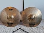 Sabian AAX X-plosion 14 inch hihats te koop, Ophalen of Verzenden, Zo goed als nieuw, Drums of Percussie
