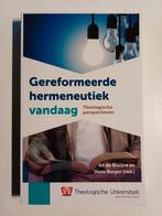 Gereformeerde hermeneutiek vandaag, Ophalen of Verzenden, Zo goed als nieuw