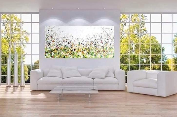 DREAM'S FIELD'S, Antiek en Kunst, Kunst | Schilderijen | Abstract, Ophalen of Verzenden