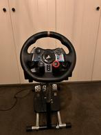 Logitech G29 racestuur + standaard, Spelcomputers en Games, Spelcomputers | Overige Accessoires, Ophalen, Gebruikt