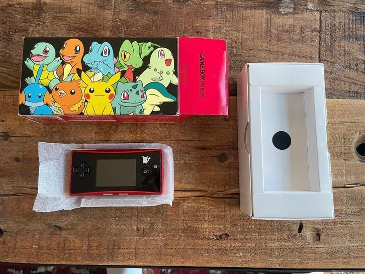Nintendo - Gameboy Micro - Japanese Pokemon Center Edition, Spelcomputers en Games, Spelcomputers | Nintendo Game Boy, Nieuw, Game Boy Micro