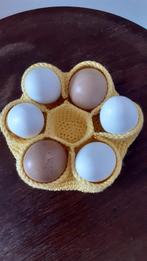 Gehaakte eiermandje voor 6 eieren en zoutvaatje of 7 eieren, Nieuw, Ophalen of Verzenden
