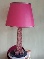 Maori Tiki Schemerlamp - Nieuw- Zeelandse Kunst, Gebruikt, Ophalen of Verzenden, Stof, Minder dan 100 cm