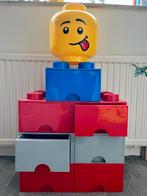 Lego ladekastje/blokken, Huis en Inrichting, Kasten | Ladekasten, Ophalen, Gebruikt, 5 laden of meer, Minder dan 100 cm