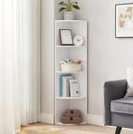 (NIEUW) Witte 5- laags boekenkast, Ophalen, Nieuw, 25 tot 50 cm, Minder dan 100 cm