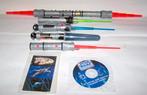 5 Episode 1 Star Wars zwaarden + set kaarten en CD m. images, Ophalen of Verzenden, Zo goed als nieuw, Replica