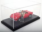 1:18 Modelauto vitrine Deluxe - Zwart Leder!, Overige merken, Auto, ., Nieuw