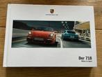 Porsche 718 autofolder 2017 hardcover brochure, Boeken, Auto's | Folders en Tijdschriften, Porsche, Ophalen of Verzenden, Zo goed als nieuw