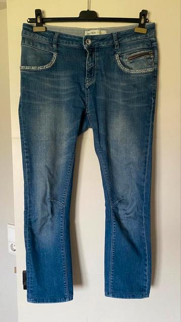 Mos Mosh 3/4 spijkerbroek mt 38/40 beschikbaar voor biedingen