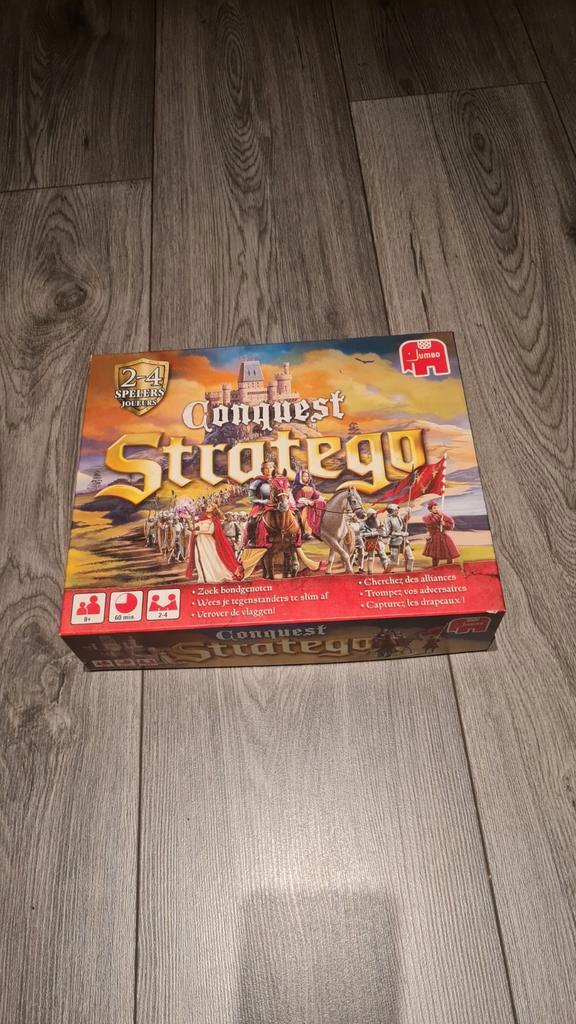 Diverse Spellen: Stratego, Woordzoeker, Triominos, Hobby en Vrije tijd, Gezelschapsspellen | Bordspellen, Gebruikt, Een of twee spelers