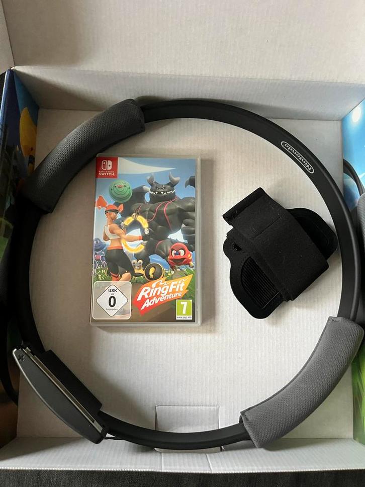 Ring Fit Adventure voor Nintendo Switch, Spelcomputers en Games, Games | Nintendo Switch, Zo goed als nieuw, Sport, 1 speler, Vanaf 7 jaar