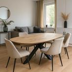 10% KORTING OP VERJONGE EIKEN TAFELBLADEN!!!!!, Huis en Inrichting, Tafels | Eettafels, Ophalen, Eikenhout, 50 tot 100 cm, Rechthoekig