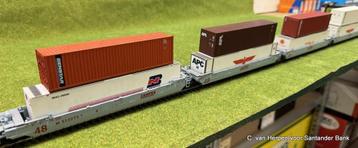 Athearn USA Gunderson Container Train 5 car set beschikbaar voor biedingen