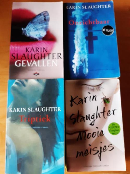 4 Thrillers Karin Slaughter, Boeken, Thrillers, Zo goed als nieuw, Amerika, Ophalen of Verzenden