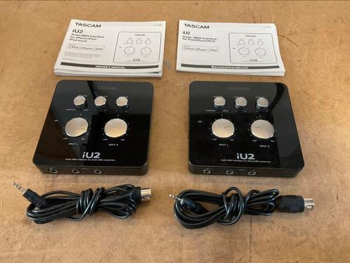 Tascam iU2 midi & audio interface voor ipad/iphone/ipod, Audio, Tv en Foto, Professionele Audio-, Tv- en Video-apparatuur, Zo goed als nieuw