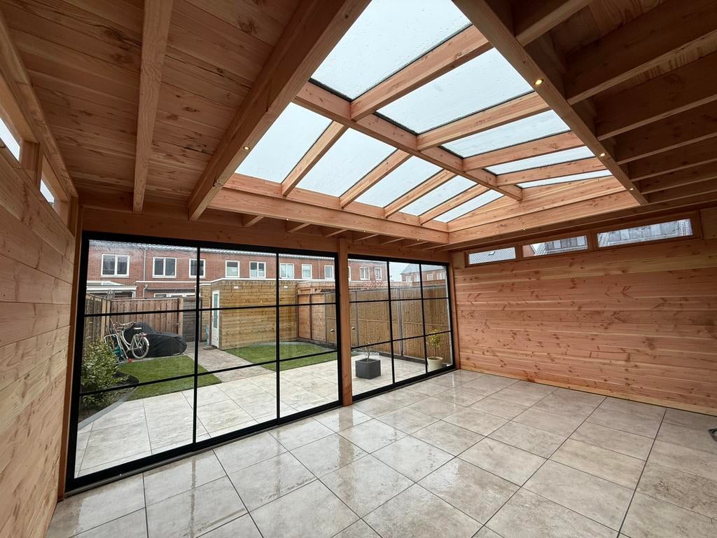 Douglas overkappingen, lichtstraten en glazen schuifwanden, Tuin en Terras, Verzenden, Nieuw, Veranda