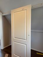 Voorgelakte binnendeur opdek - Hout, Doe-het-zelf en Verbouw, Ophalen, Gebruikt, 80 tot 100 cm, Binnendeur