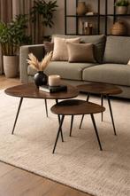 Salontafel set Loua Brix (set van 3) Nieuw in doos 3 kleuren, Ophalen, 100 tot 150 cm, Nieuw, 50 tot 100 cm