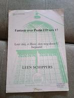 Leen Schippers Psalm 119 - Klavarskribo, Muziek en Instrumenten, Ophalen of Verzenden, Gebruikt, Artiest of Componist, Religie en Gospel