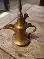 Arabische Dallah Koffiekan - Decoratief Brons, Ophalen of Verzenden, Brons