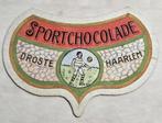 040) ORIGINEEL ONTWERP DROSTE CACAO HAARLEM SPORTCHOCOLADE, Ophalen of Verzenden, Gebruikt, Overige typen