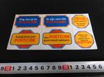 sticker PTT Post Zeg, ken jij de postcode, Verzamelen, Stickers, Ophalen, Zo goed als nieuw