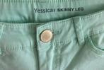 Mintgroene jeans maat 34, Overige kleuren, Ophalen of Verzenden, Zo goed als nieuw, W27 (confectie 34) of kleiner