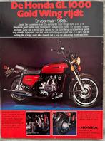 Advertentie Honda Goldwing GL1000, Ophalen of Verzenden, Zo goed als nieuw, Motoren