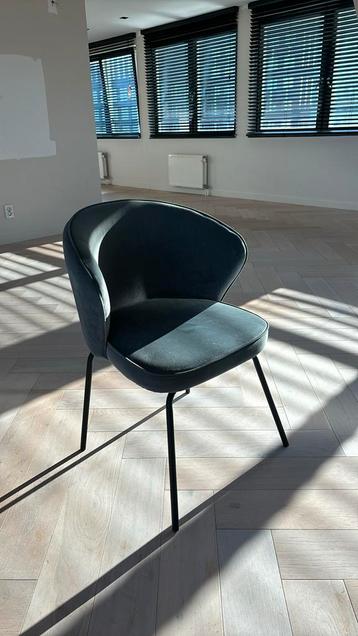 Be pure home eetstoelen blauw/groen 6x  beschikbaar voor biedingen