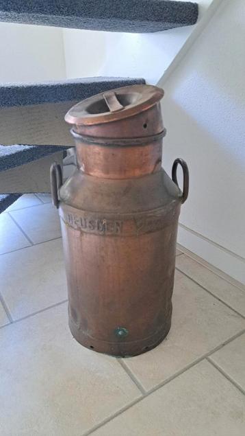 Oude Koperen Melkbus - Decoratief beschikbaar voor biedingen