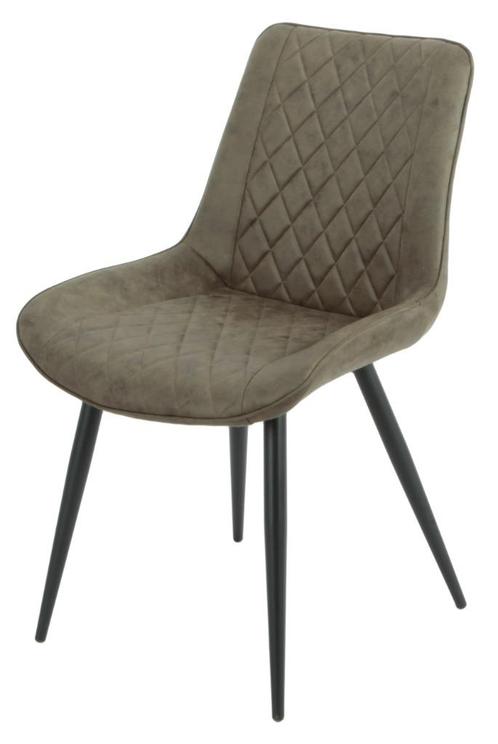 Eetkamerstoel Tampa groen, Huis en Inrichting, Stoelen, Nieuw, Vijf, Zes of meer stoelen, Hout, Kunststof, Leer, Metaal, Riet of Rotan