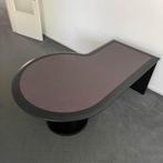 Burgundy Rood Bureau Tafel met Ronding 183x120x72cm, Huis en Inrichting, Bureaus, Burgundy, Burgundy, Ophalen of Verzenden, Zo goed als nieuw