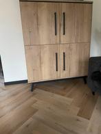 Barkast Lamilux Natuur met Zwarte Handgrepen, Ophalen, Zo goed als nieuw