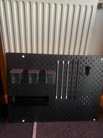 Ikea Skadis ophangbord met accessoires, Huis en Inrichting, Ophalen, Zo goed als nieuw
