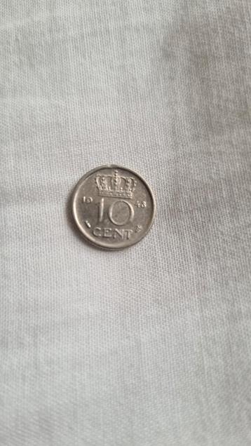 1948 Nederland 10 Cent - Wilhelmina 2x beschikbaar voor biedingen