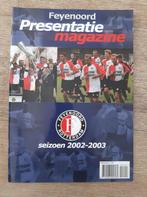 Feyenoord Presentatie magazine 2002-2003, Boeken, Sportboeken, Gelezen, Balsport, Ophalen of Verzenden