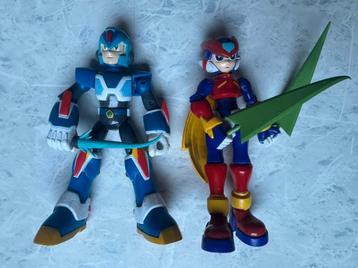 Twee MEGAMAN X figuren van Jazwares 2005 beschikbaar voor biedingen