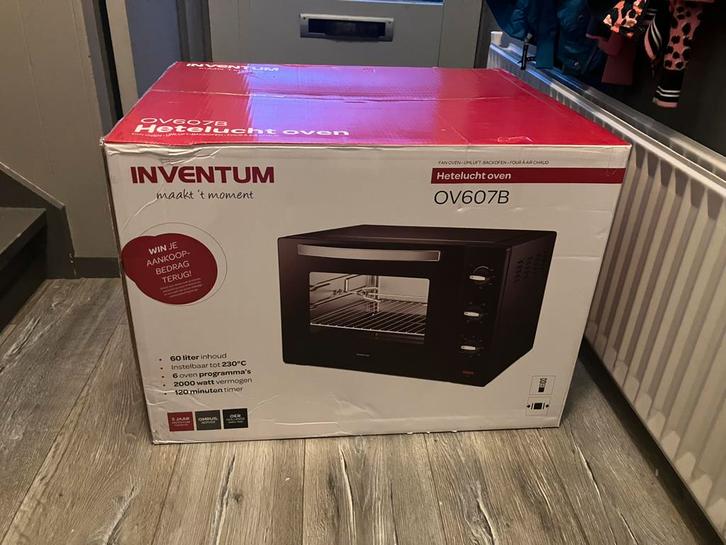 Inventum OV607B, Witgoed en Apparatuur, Ovens, Nieuw, Minder dan 45 cm, Ophalen of Verzenden