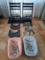 Tripptrapp Stokke newborn babyset harness playtray, Kinderen en Baby's, Ophalen, Gebruikt, Meegroeistoel, Stoelverkleiner