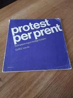 D.H. COUVEE Protest per prent Schoppen tegen heilige huisjes, Ophalen of Verzenden, Gelezen