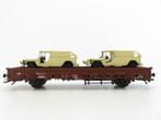 Marklin H0 OVP 46960 4MFOR 2 Legervoertuigen Serval op wagen, Wisselstroom, Ophalen of Verzenden, Märklin, Nieuw